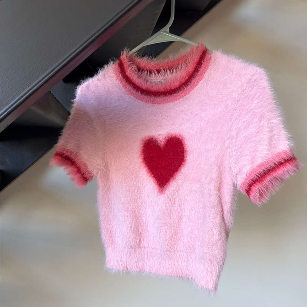 Cute fluffy shirt from Kimchi Blue